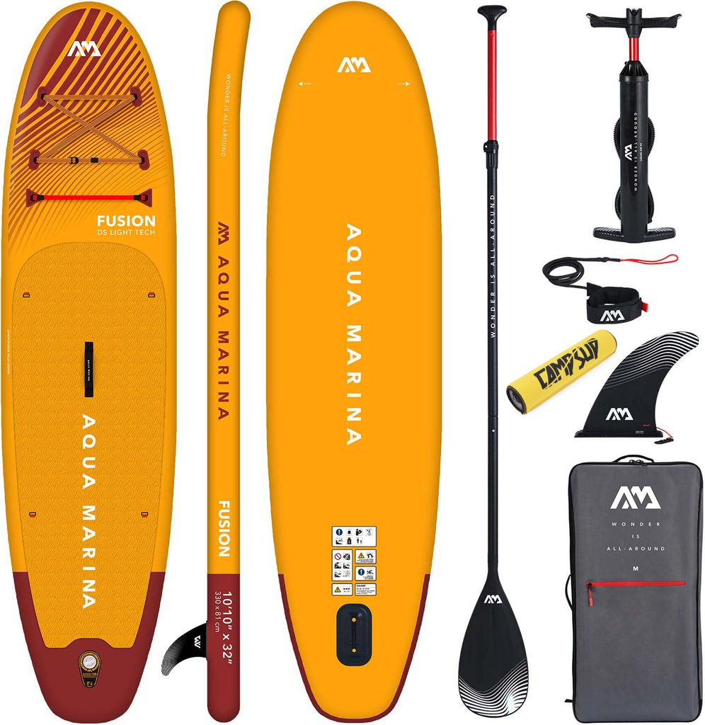 Aqua Marina Fusion 10'10" SUP Brett BT-23FUP + FLOATTER PADDEL