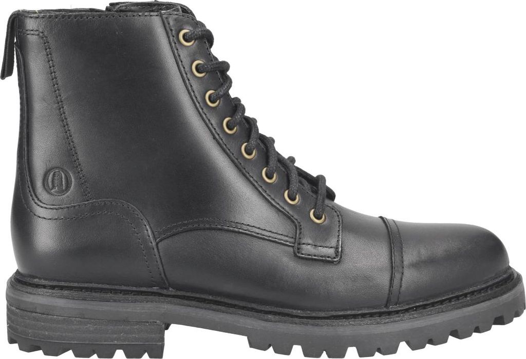 Stivali Stringati Clarks Badell Hi WP Da Uomo - In Pelle, Con Suola Antiscivolo E Plantare Rimovibile