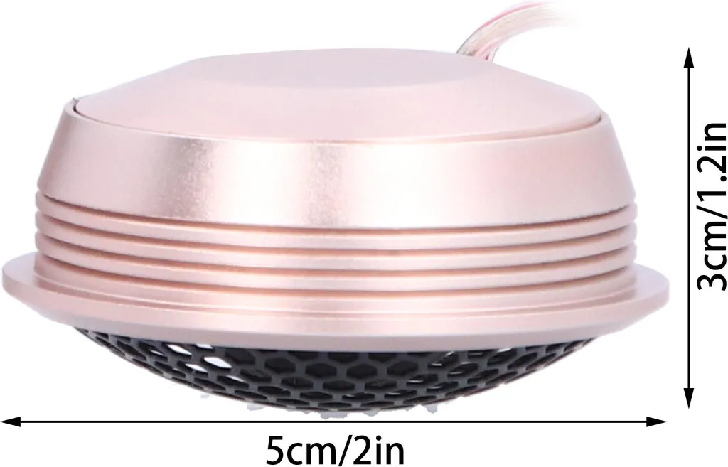 Coppia di tweeter per auto, altoparlanti ad alta efficienza con suono chiaro, universali per auto