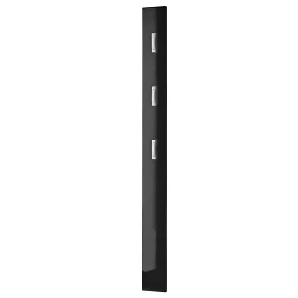 Panneau de vestiaire Germania Colorado 3255-83 noir 15x170 cm
