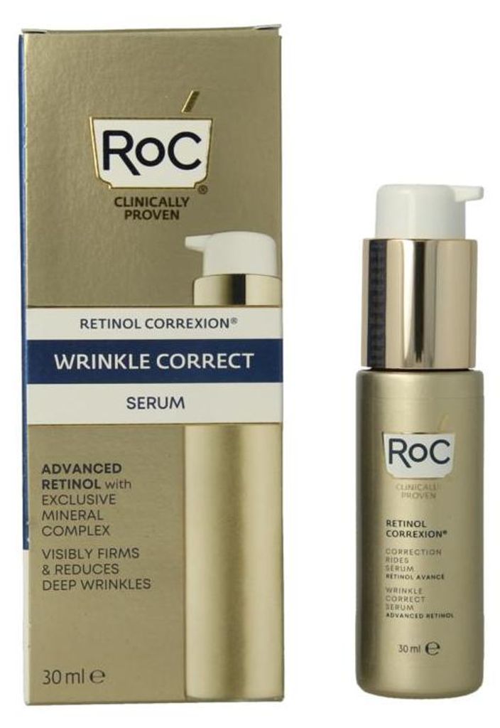 Roc Retinol Correxion Wrinkle Correct Serum (30 ml) Productafbeelding 
