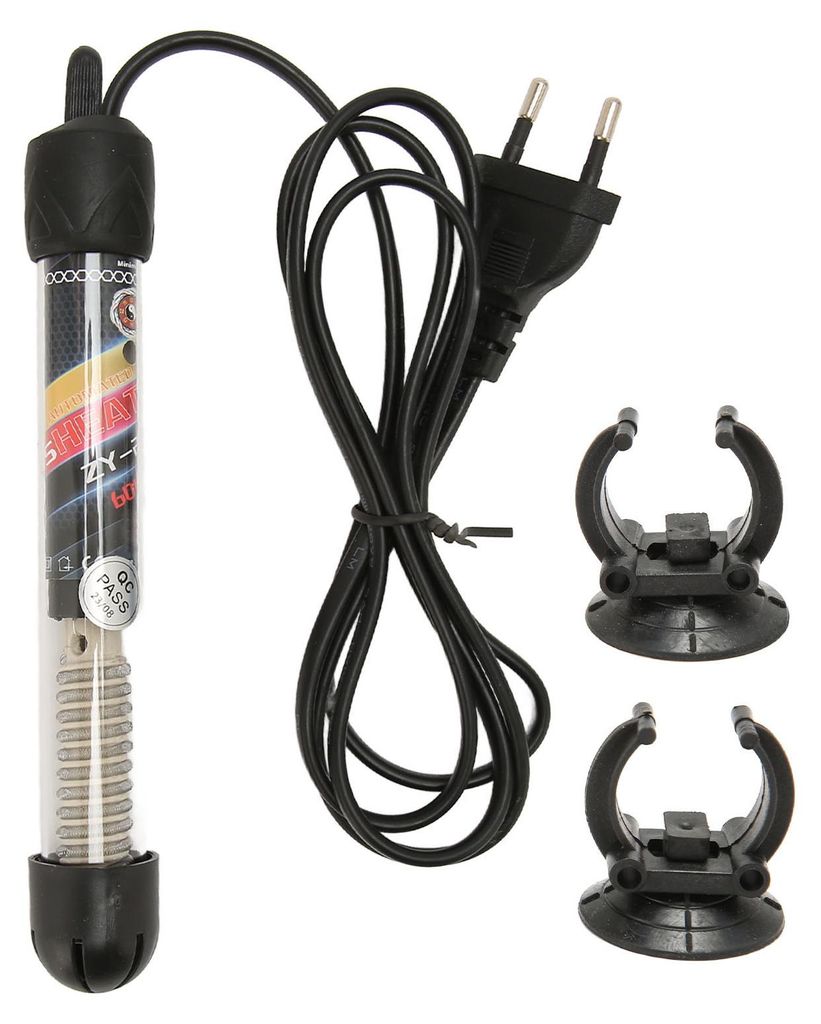 Tauch-Aquarium-Heizung, 60 W, schnelle Heizung, intelligentes Thermostat, IPX8, wasserdicht, für Aquarien, EU-Stecker, 220 V