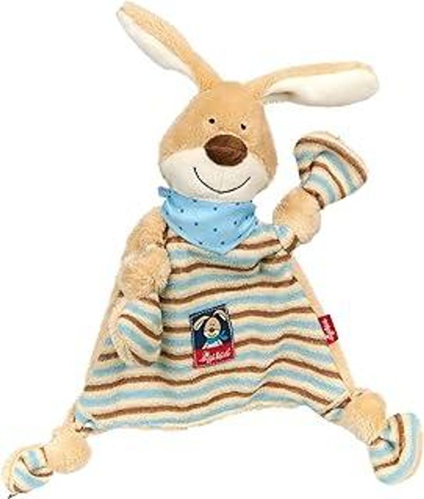 SIGIKID Schnuffeltuch Hase Semmel Bunny Baby Schmusetuch - Spielzeug Stofftier Kuscheltier – Stofftuch für Neugeborene - Plüschtier zum Tröste...