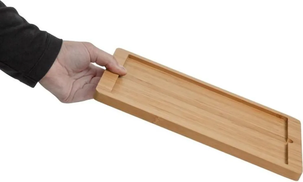 Base Legno Olympia CM063 | Supporto Bambù Professionale Ristorazione - 5