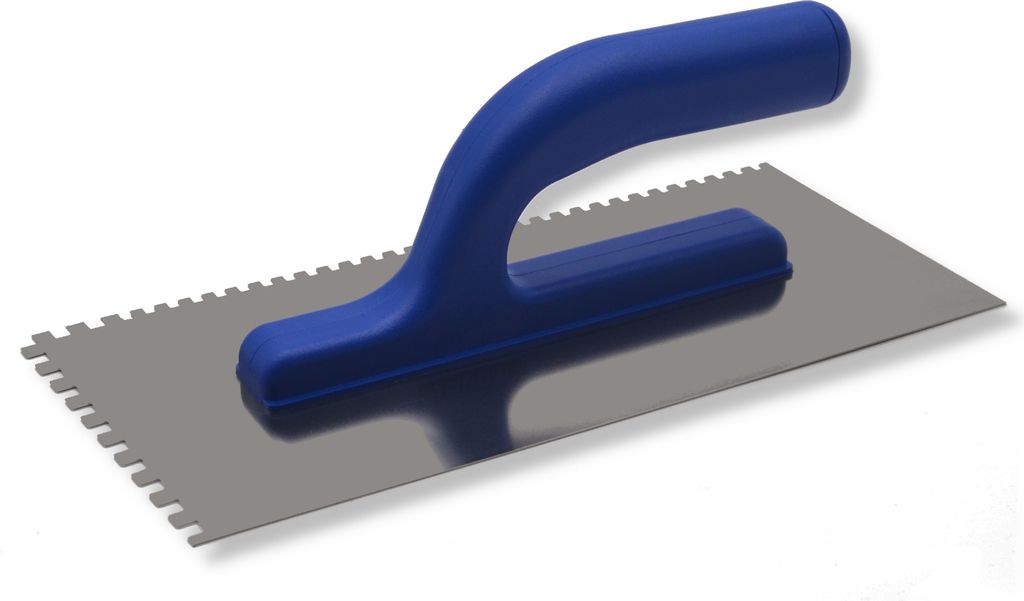 DEWEPRO Zahnkelle 6x6 mm LIGHT - Edelstahlblatt 270x130mm - rostfrei
