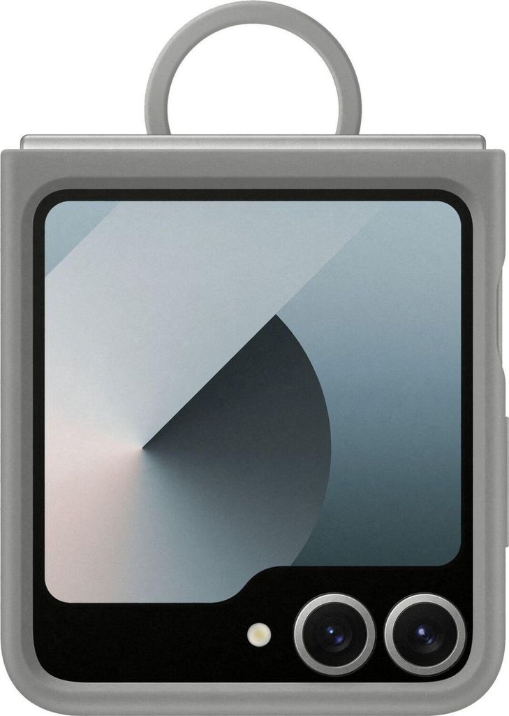 Samsung Silicone Case m. Ring Galaxy Z Flip6 grau Produktbild 