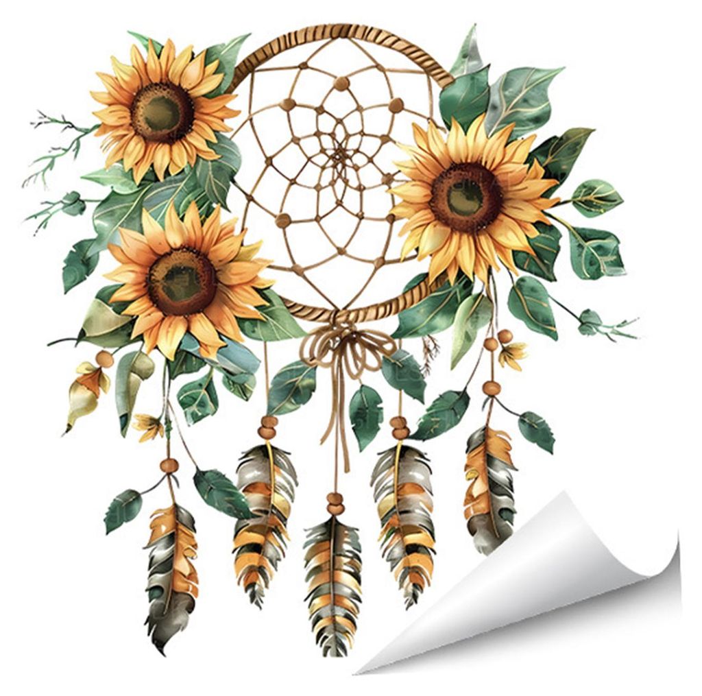 Blumen-Wandtattoos zum Abziehen und Aufkleben, selbstklebende Blumenaufkleber für Wände, Schränke, Kühlschränke, Schlafzimmer, Badezimmer, Küche