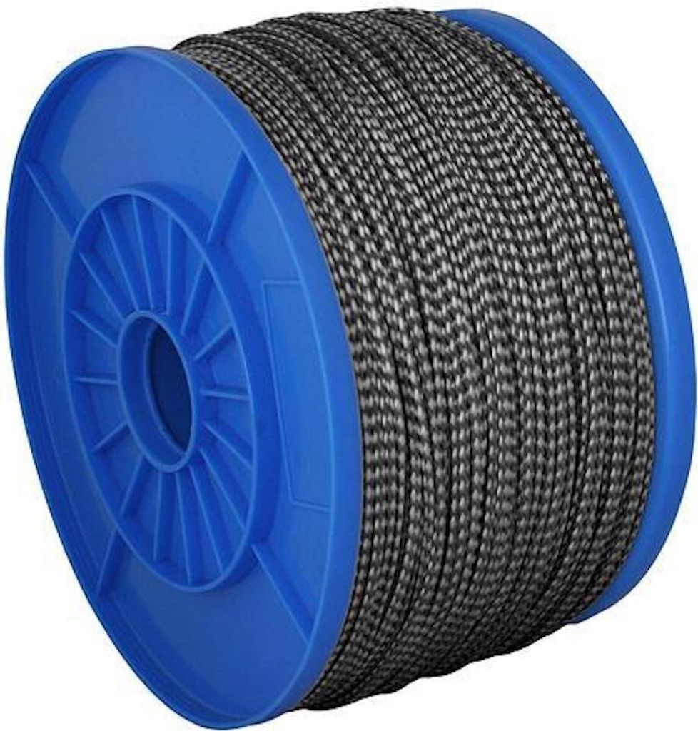 PROREGAL Seil DB200B, 03mm, Schwarz, 380m