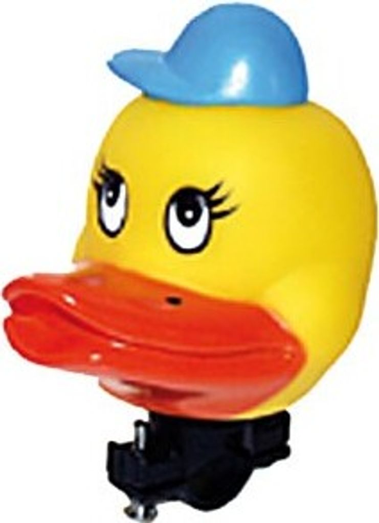 Fahrradhupe Ente für Kinderfahrräder, Dreiräder & Scooter, Produktbild 