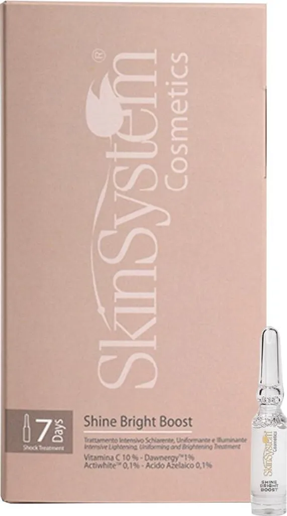 Shine Bright Boost 7x2ml Finissez-en avec le Teint Gris et Fatigué