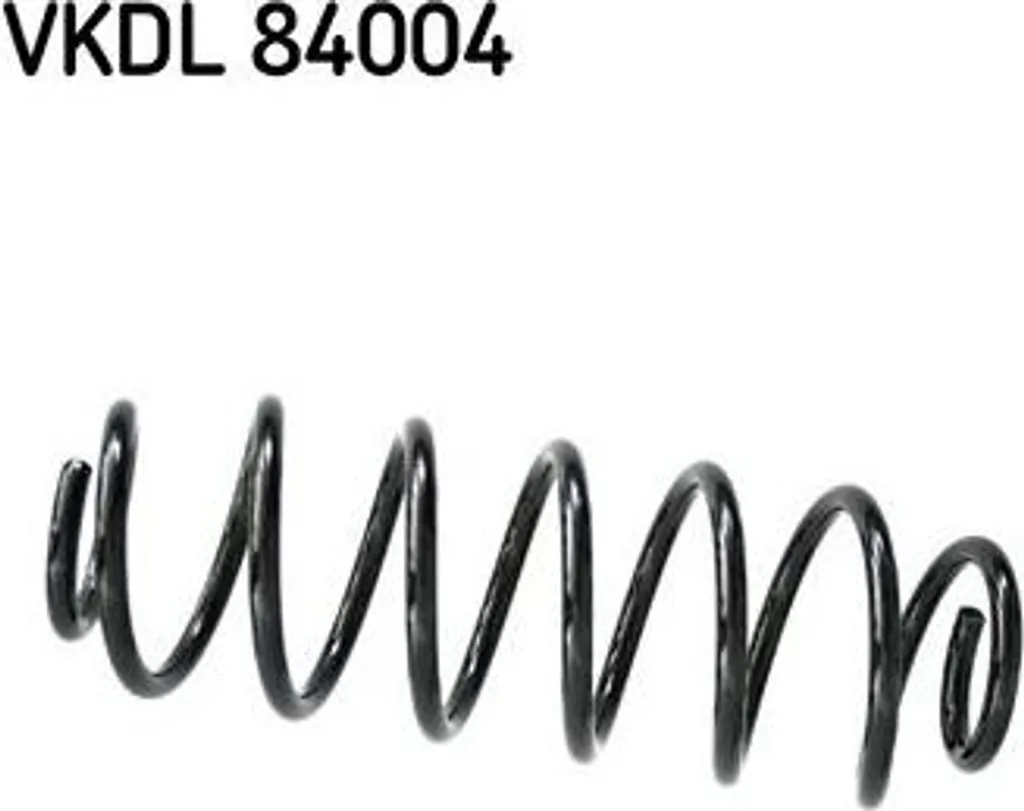 Ressort de Suspension Hélicoïdal VKDL 84004 pour Amortisseur Avant