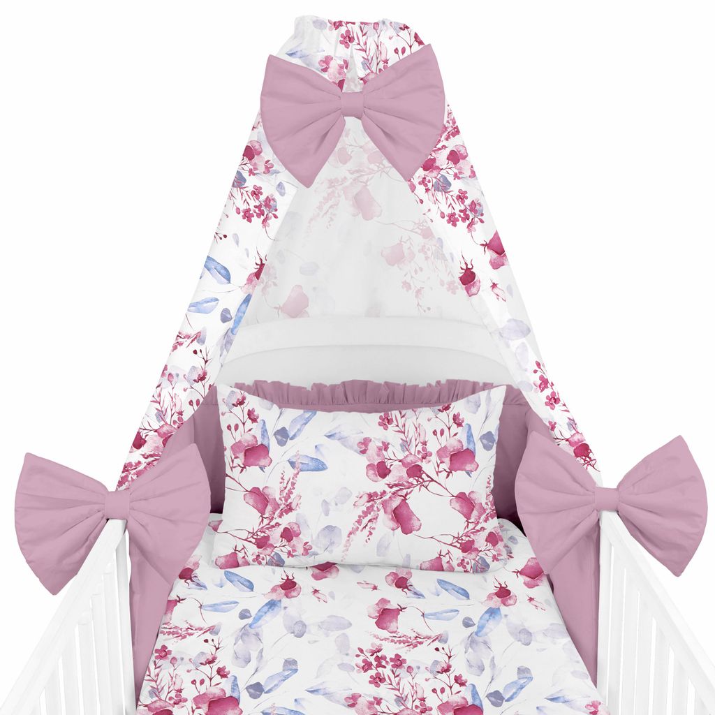 Amilian Babybettwäsche Set 7-teilig – Bettwäsche 100x135 Produktbild 