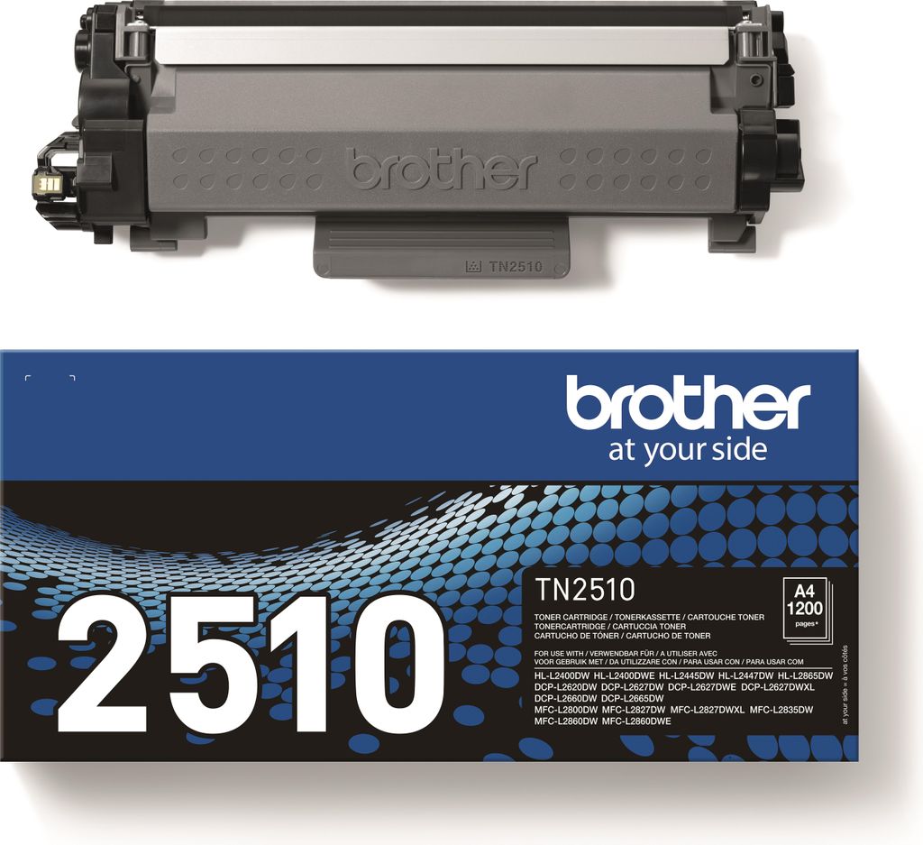 Brother TN-2510 - kaseta z tonerem o dużej pojemności - Zdjęcie produktu 