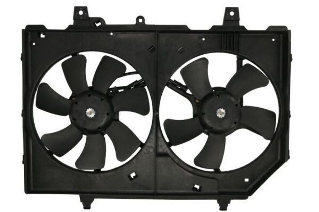 THERMOTEC D81004TT Lüfter Motorkühlung Kühlerlüfter für NISSAN X-TRAIL (T30) Wasserkühler Ø315 317mm