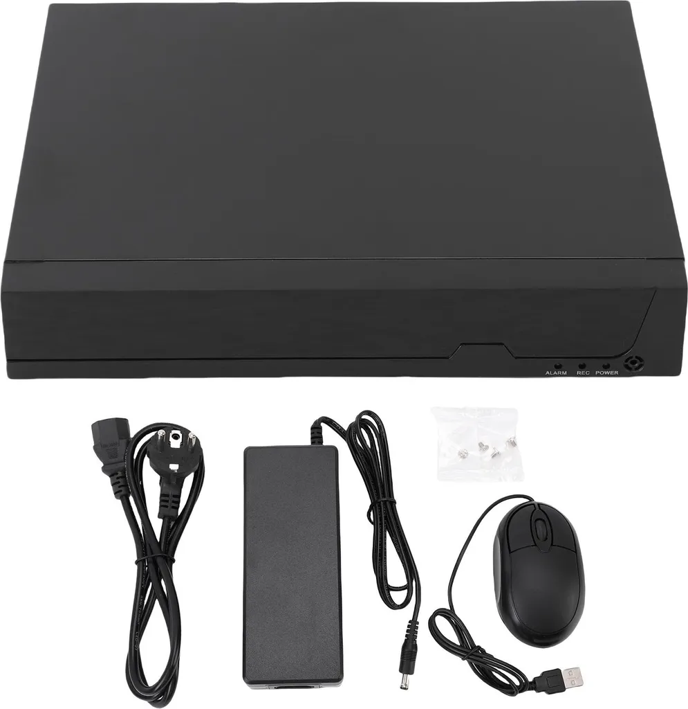 Enregistreur vidéo NVR 8 canaux POE 4K pour caméra de surveillance IP