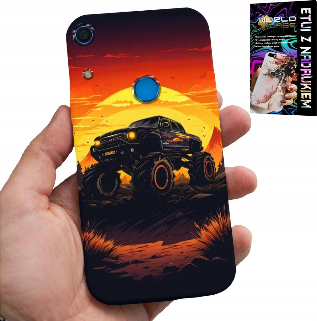 Gehäuse Für Huawei Y6S - Monstertruck, Lkw, Designs + Glas