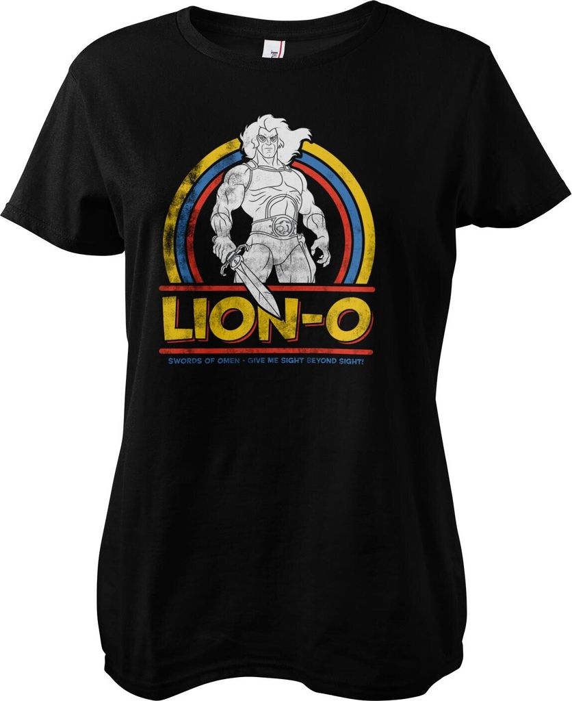 Lion-O - Swords Of Omen Girly Tee - Small - Black