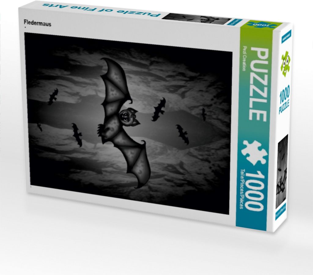 Calvendo Fledermaus 1000 Teile Puzzle hoch 480x640mm, Creation Pezi; 7293428