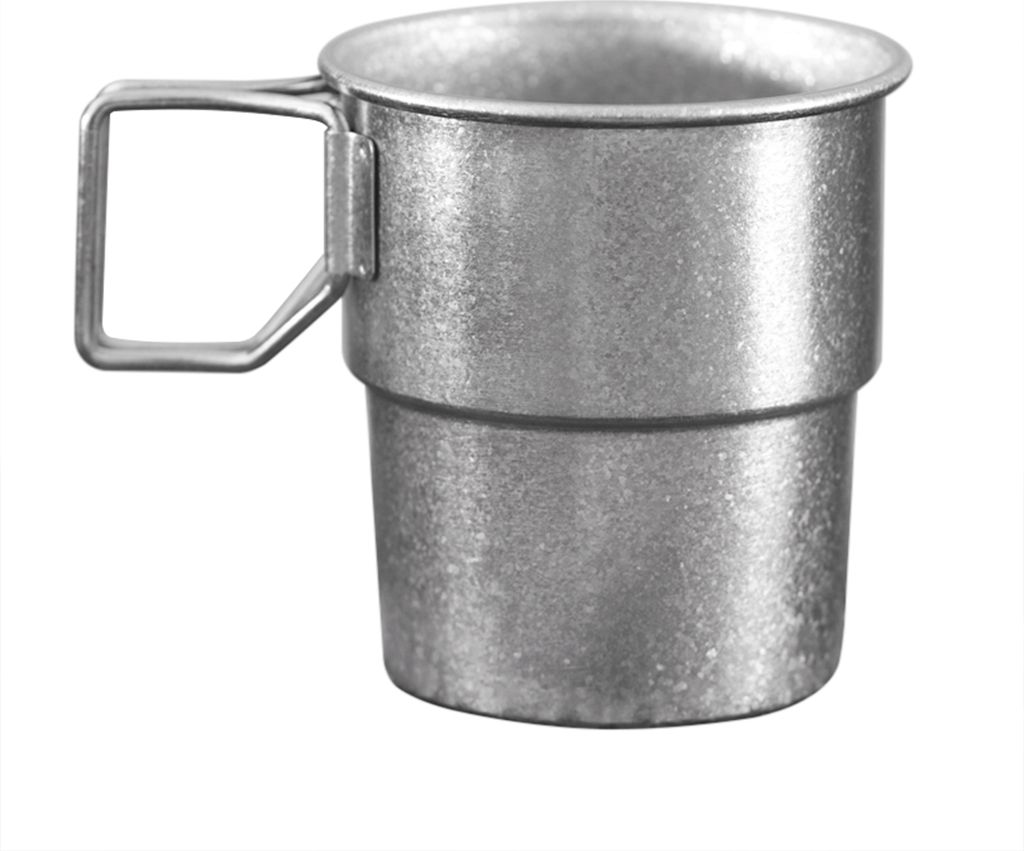 Stapelbare Kaffeebecher, Titan-Campingbecher, 300 ml, faltbarer Griff, Outdoor-Kaffeebecher, wiederverwendbarer Metallbecher, Campingbecher