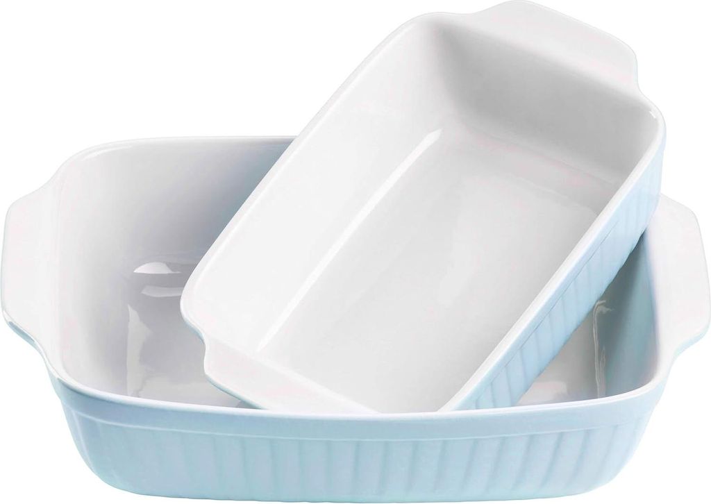 Auflaufform Set - für Küche, Dinner, Bankett und täglichen Gebrauch, 2