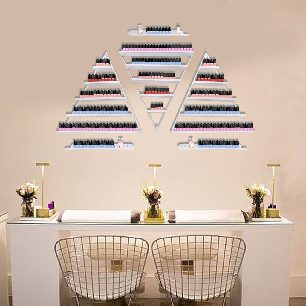 Nástěnné 5 Tier Nail Polish Display Shelves | Kaufland.cz