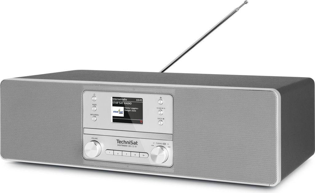 TechniSat DIGITRADIO 380 CD IR - DAB+/Internet-Stereoradio, Produktbild 8