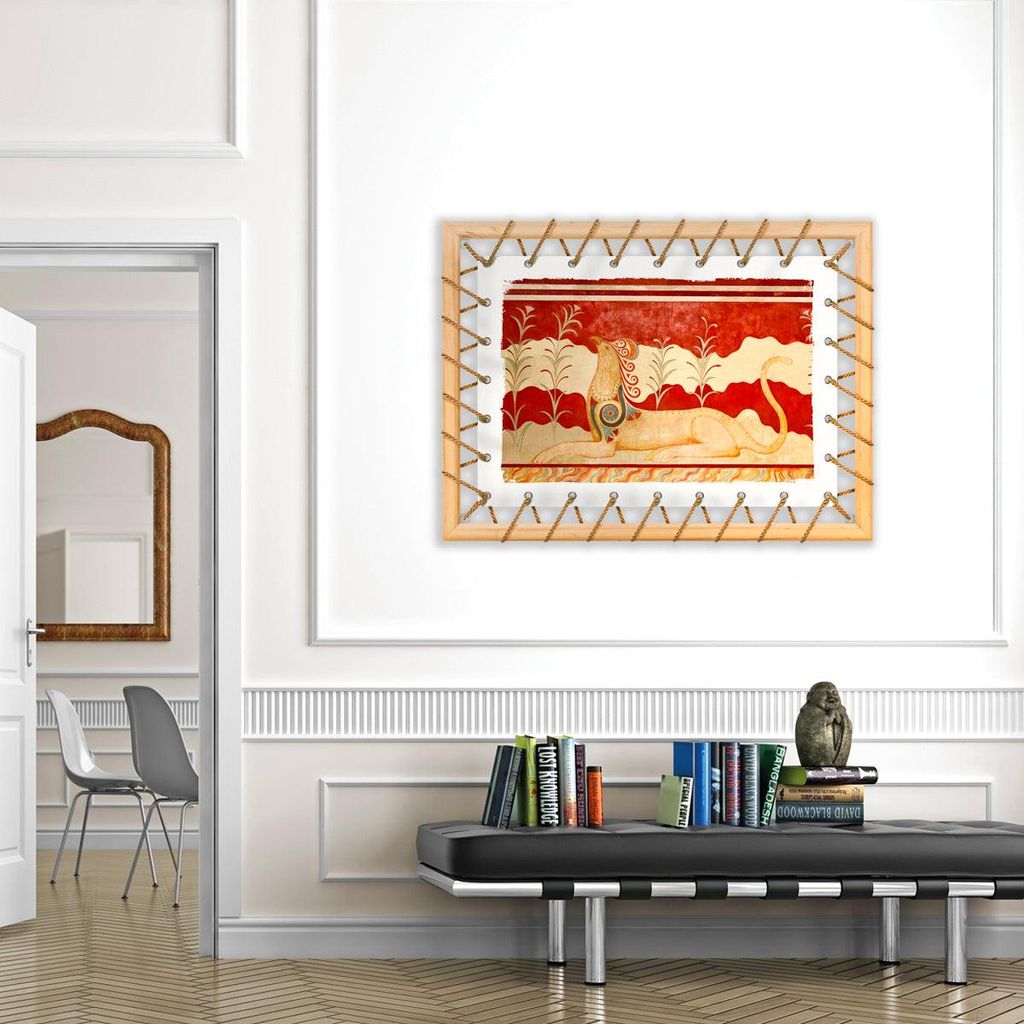 Tensotela 70x95 cm - Knossos Greifen Fresko 70x95 cm