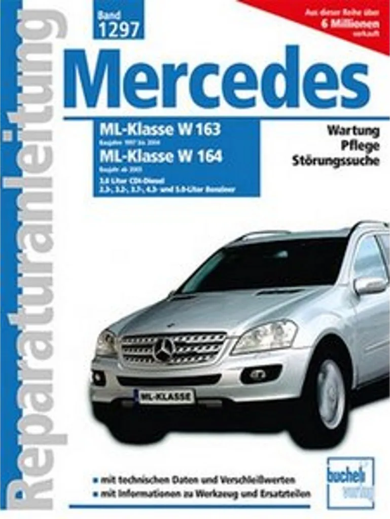 Tapis de sol Mercedes ML 163 164 anti-glisse remplace parfaitement l'usure