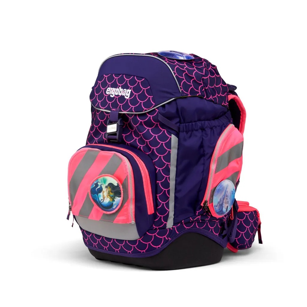 Ergobag Zip Set Rosa Multicolore: Personalizza e Proteggi lo Zaino - 13