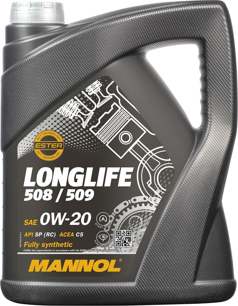 Mannol Longlife 508/509 0W-20 5 litrov Obrázok produktu 