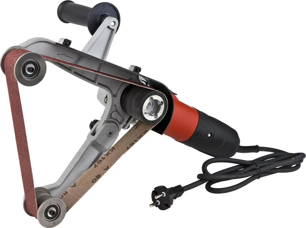 Ponceuse à bande inox 1300W DRS 1300 - Variateur de vitesse et bras 270°