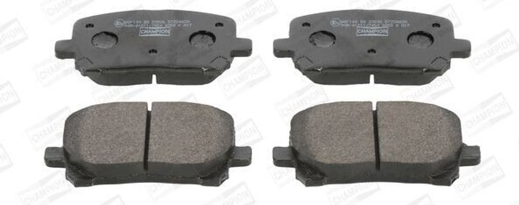 CHAMPION Bremsbeläge Satz Vorne Bremsklötze für TOYOTA Avensis Verso (M2) 572546CH