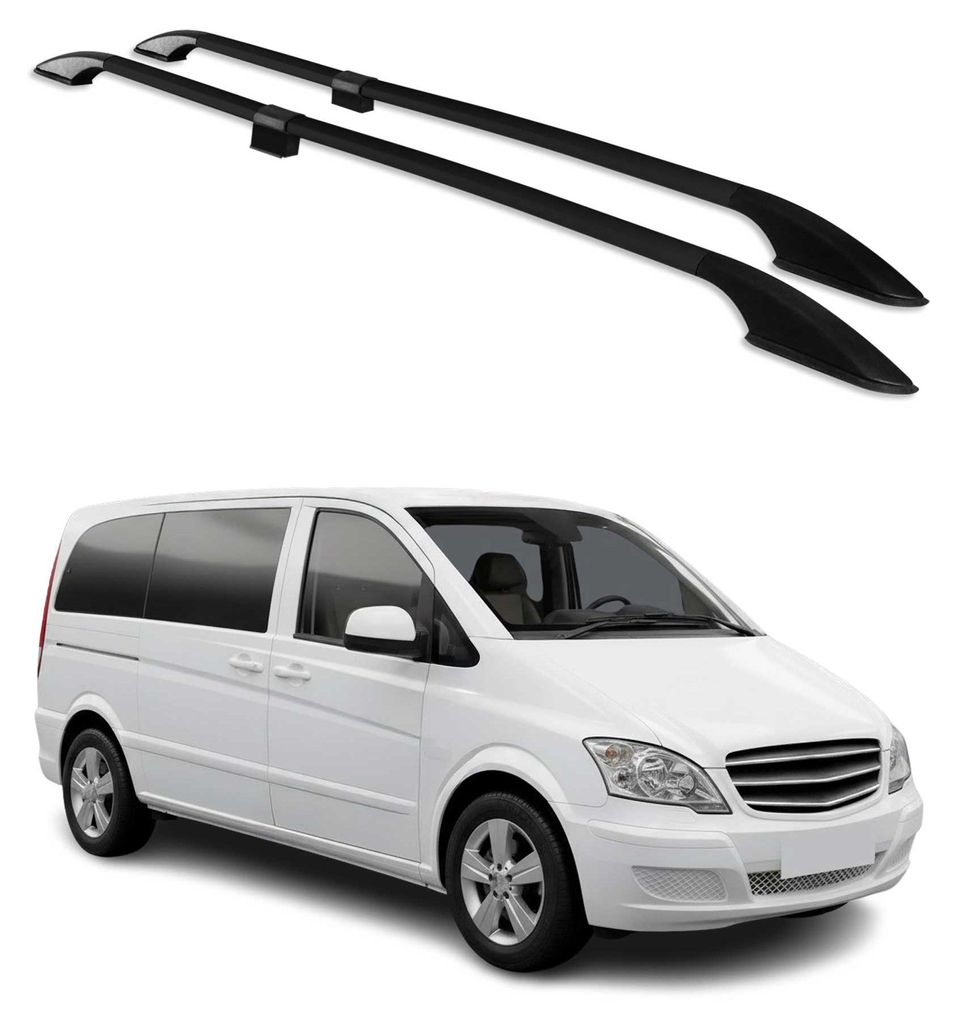 Barres de Toit Longitudinales pour Mercedes Vito W639 W447 Image du produit 