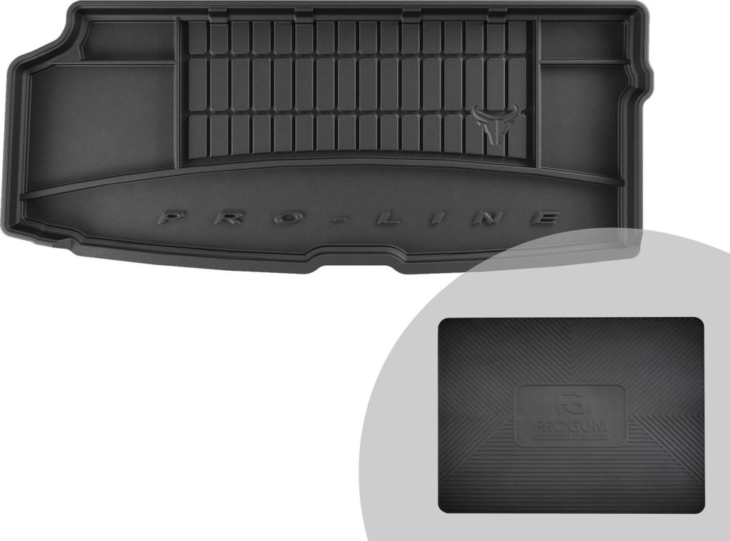 FROGUM ProLine 3D Gummimatte Exklusive Auto Kofferraummatte Kofferraumwanne für Volvo XC90 II ab 2014