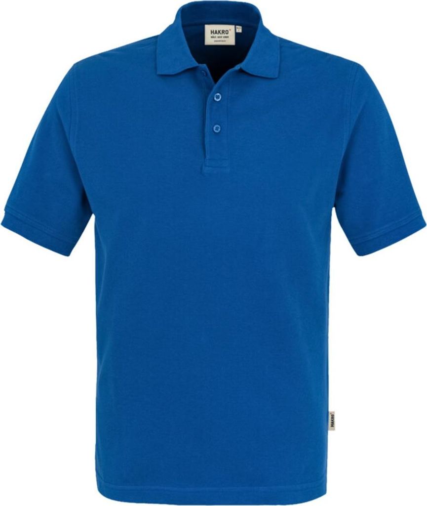 HAKRO Poloshirt Classic 810 Polohemd Gr. S royal