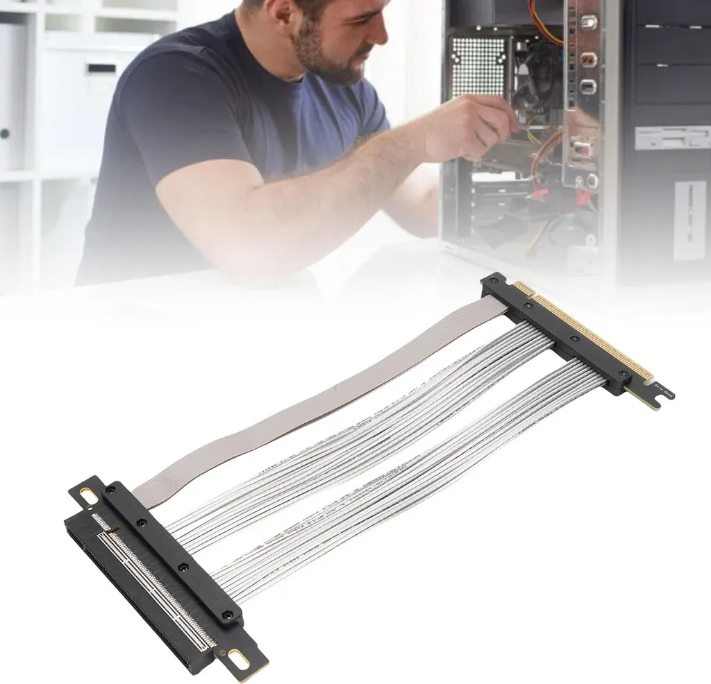 Solution Montage GPU Vertical PCIE 5.0 16X - Évitez les Pertes de FPS - 3