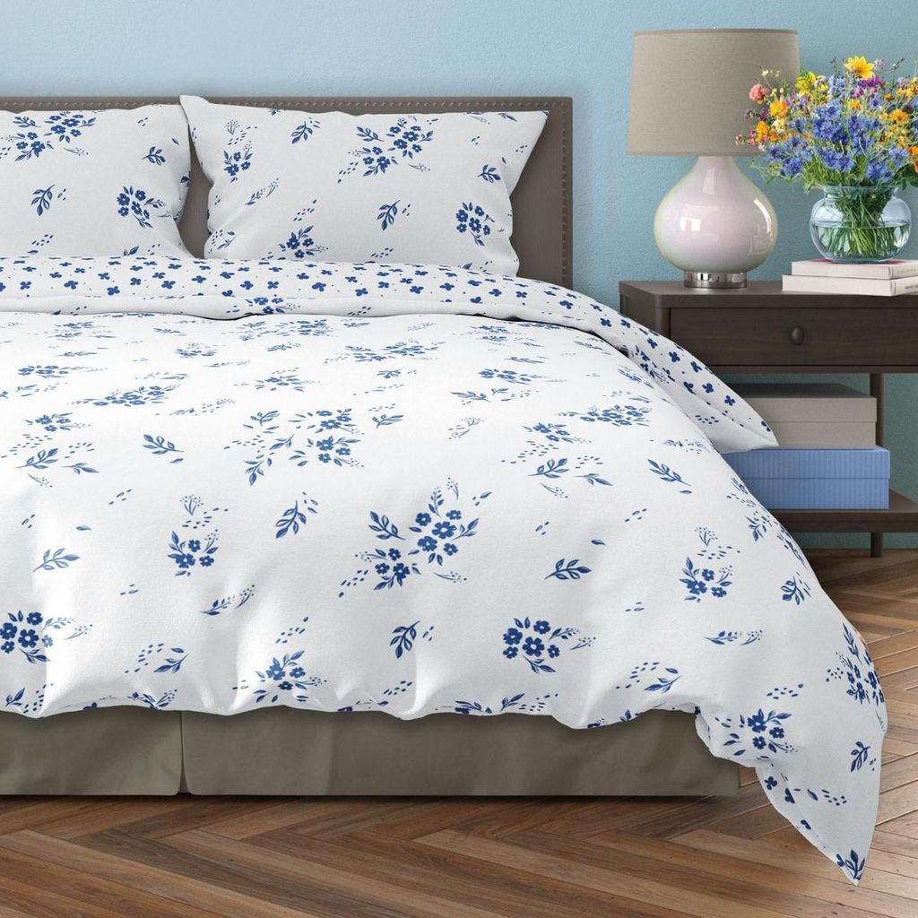 Bettwäsche 140x200 cm + 70x90 cm 100% Baumwollsatin Produktbild 