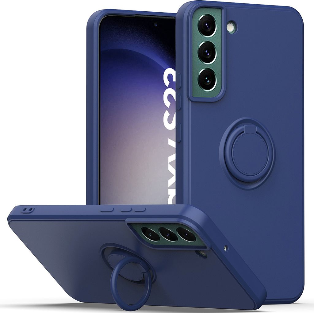 Samsung S23 Handyhülle, Ring Halter Ständer Kratzfeste Produktbild 