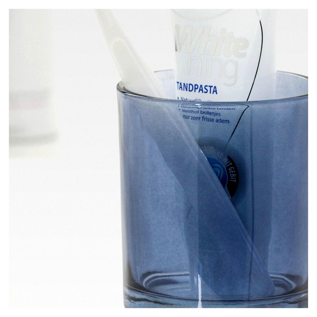Vetro Becher aus Glas, Farbe: Blau