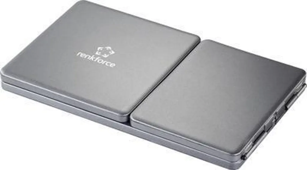Clavier Bluetooth QWERTZ pour Télétravail Renkforce RF-FWK-250 Gris