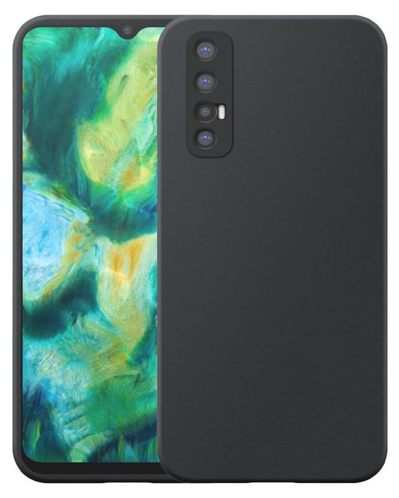 Convient pour Oppo Find X2 Neo Phone Case Black Flexible Image du produit 