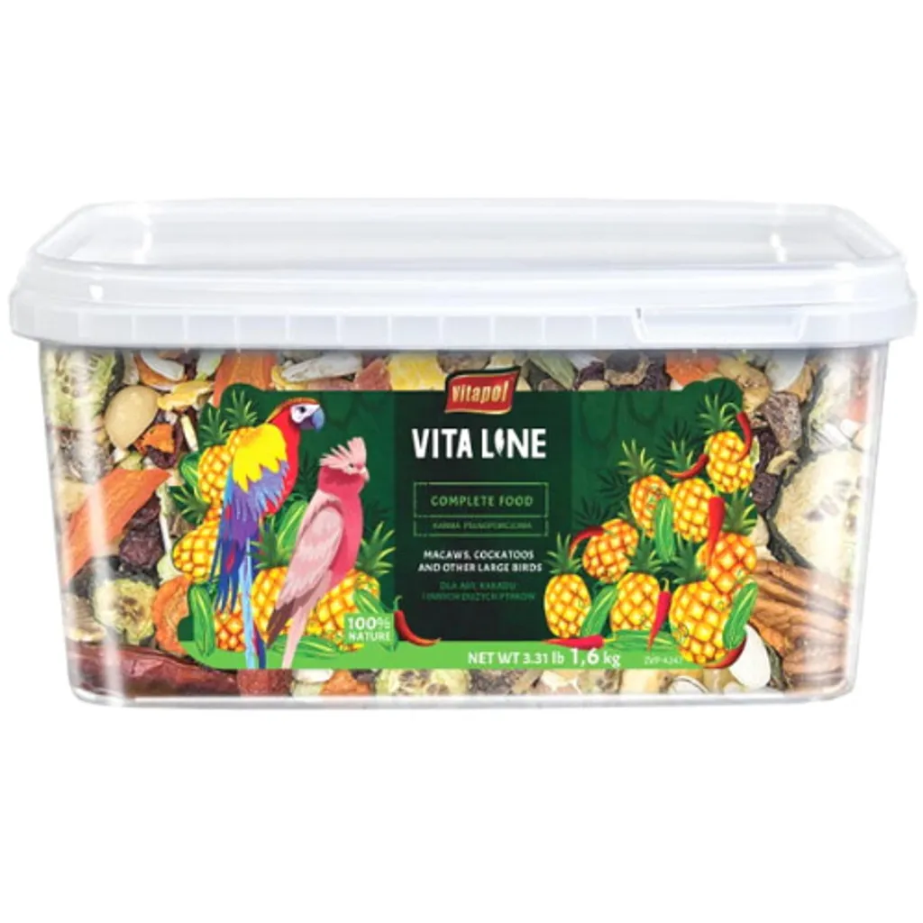 Vitapol Vitaline 1,6 kg Mangime Professionale Ara Cacatua