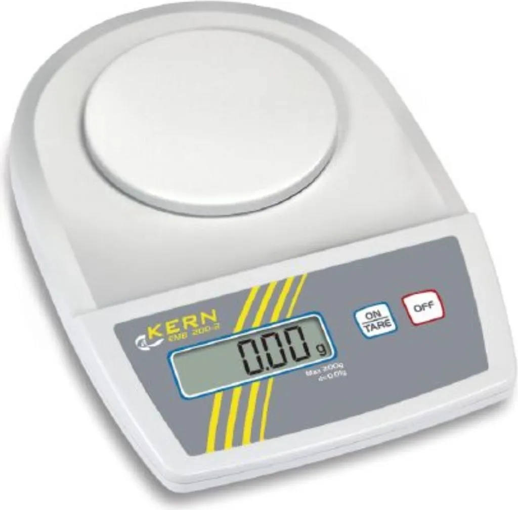 Balance de précision KERN EMB 600g à 0,01g pour pesage de laboratoire