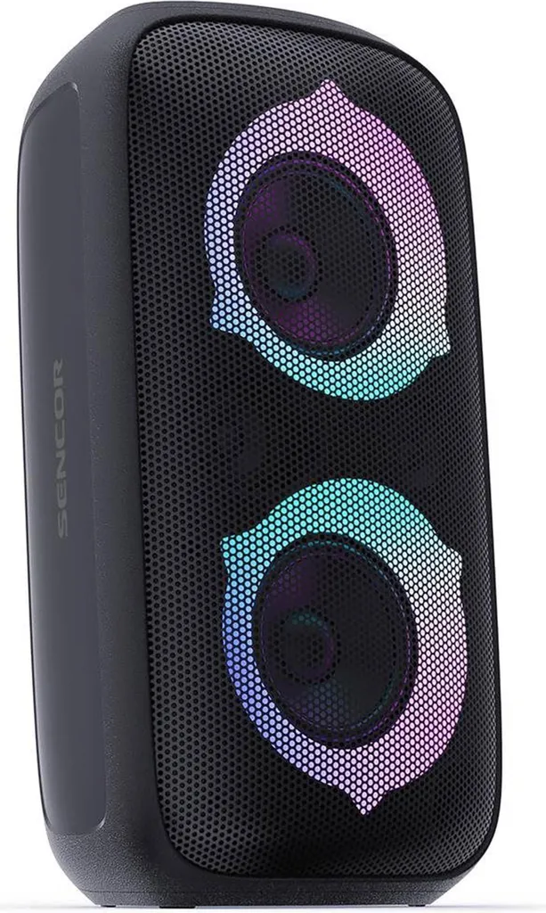 Enceinte lumineuse Sencor SSS 3500 avec basses renforcées et son stéréo