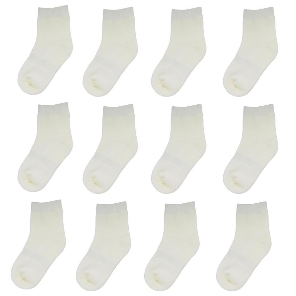 Yalion 12 Paar Kinder Socken, handgekettelt, für Mädchen & Produktbild 