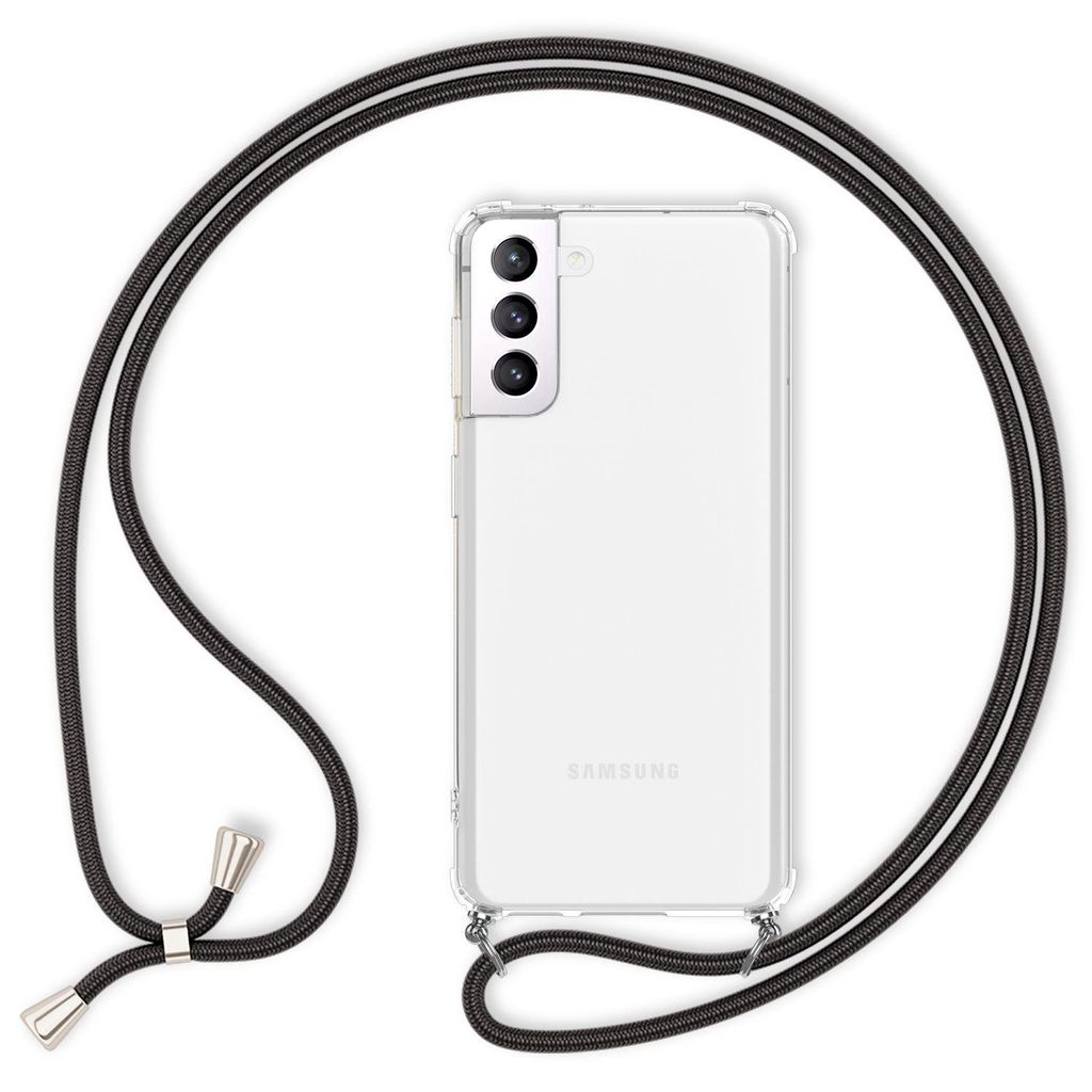 NALIA Klare Handy Hülle mit Kette für Samsung Galaxy S21, Produktbild 