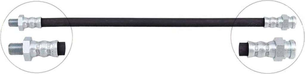 Bremsschlauch 332 mm INN M10x1.0 OUT M10x1.0 A.B.S. für u.a. NISSAN 280ZX,ZXT