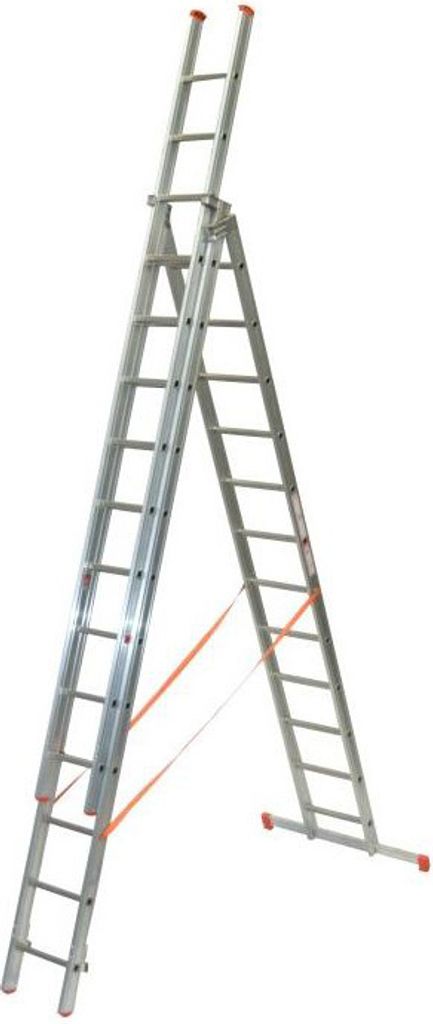 Facal Mehrzweckleiter 3-teilig GENIA S300 3x12 Sprossen
