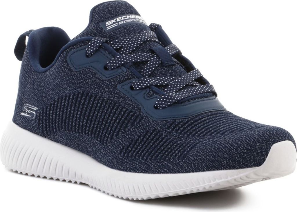 Skechers Damen-Sneaker Bobs Squad Ghost Star Blau, Farbe:blau, EU Größe:36