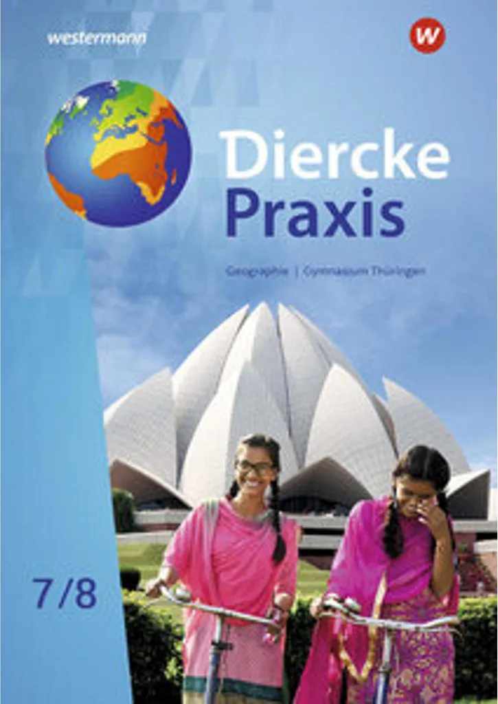 Livre de géographie Diercke Praxis SI 7/8 Thüringen pour Gymnasien